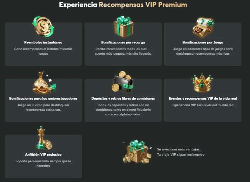Programa VIP y Recompensas